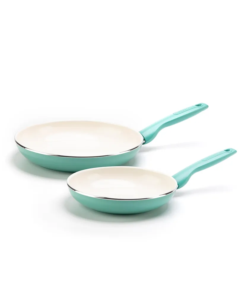 GreenPan Rio Ceramic Nonstick 8"and 10" Frypan Set