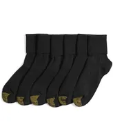 Gold Toe Women's 6-Pack Casual Turn Cuff Socks