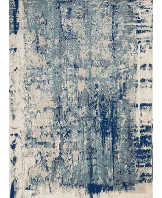 Long Street Looms Samuel SAM16 Ivory 7'10" x 10'6" Area Rug