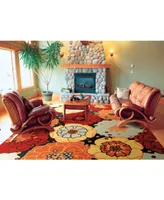 Long Street Looms Backyard BAC021 5'3" x 7'5" Outdoor Area Rug