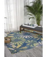 Long Street Looms Backyard BAC022 5'3" x 7'5" Outdoor Area Rug