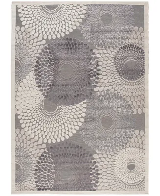Long Street Looms Chimeras CHI04 Gray 6'7" x 9'6" Area Rug