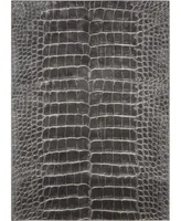 Long Street Looms Samuel SAM09 Charcoal 5'3" x 7'3" Area Rug