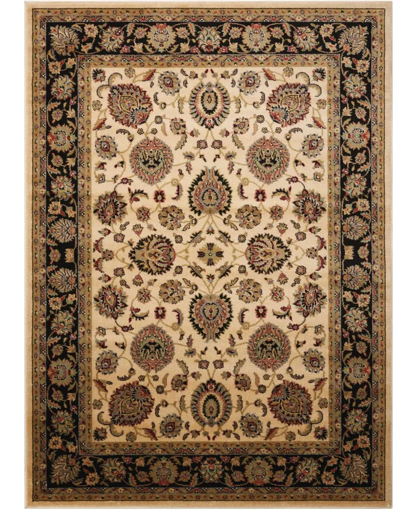 Long Street Looms Modino MOD01 Ivory 3'11" x 5'11" Area Rug