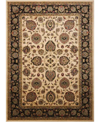 Long Street Looms Modino MOD01 Ivory 3'11" x 5'11" Area Rug