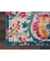 Long Street Looms Zeal ZEA19 Ivory 8' x 10' Area Rug