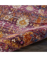 Long Street Looms Era Tabriz ERA03 Red, Multi 5'3" x 7'10" Area Rug