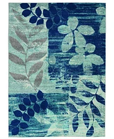 Long Street Looms Peace PEA01 5'3" x 7'3" Area Rug