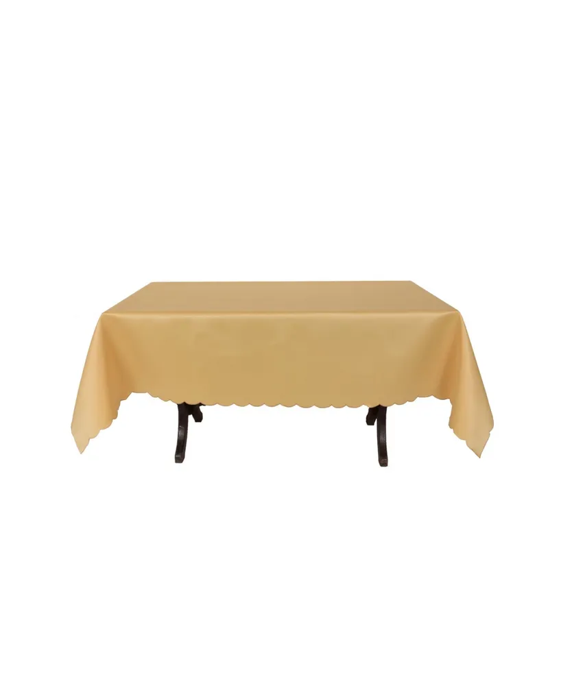 Manor Luxe Gamboge Solid Tablecloth