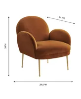 Tov Furniture Gwen Velvet Chair