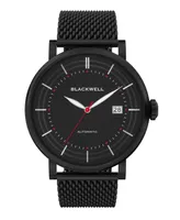 Blackwell Black Dial with Black Plated Steel and Black Plated Steel Mesh Watch 44 mm