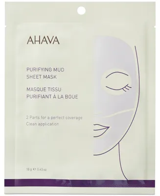 Ahava Purifying Mud Sheet Mask, 0.63