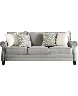 Furniture of America Ben Lomond Upholstered Sofa