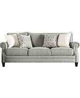 Furniture of America Ben Lomond Upholstered Sofa