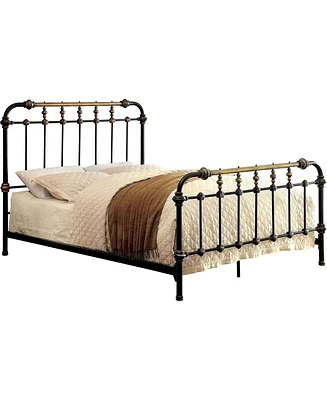 Furniture of America Carlsten Metal Eastern King Bed