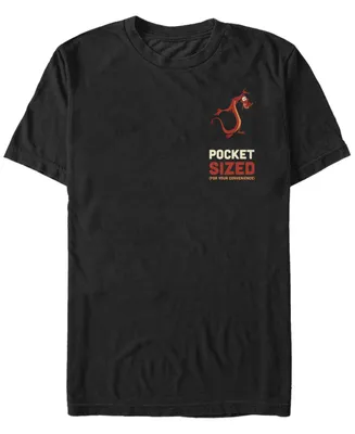 Fifth Sun Men's Pocket Sized Mushu Short Sleeve Crew T-shirt