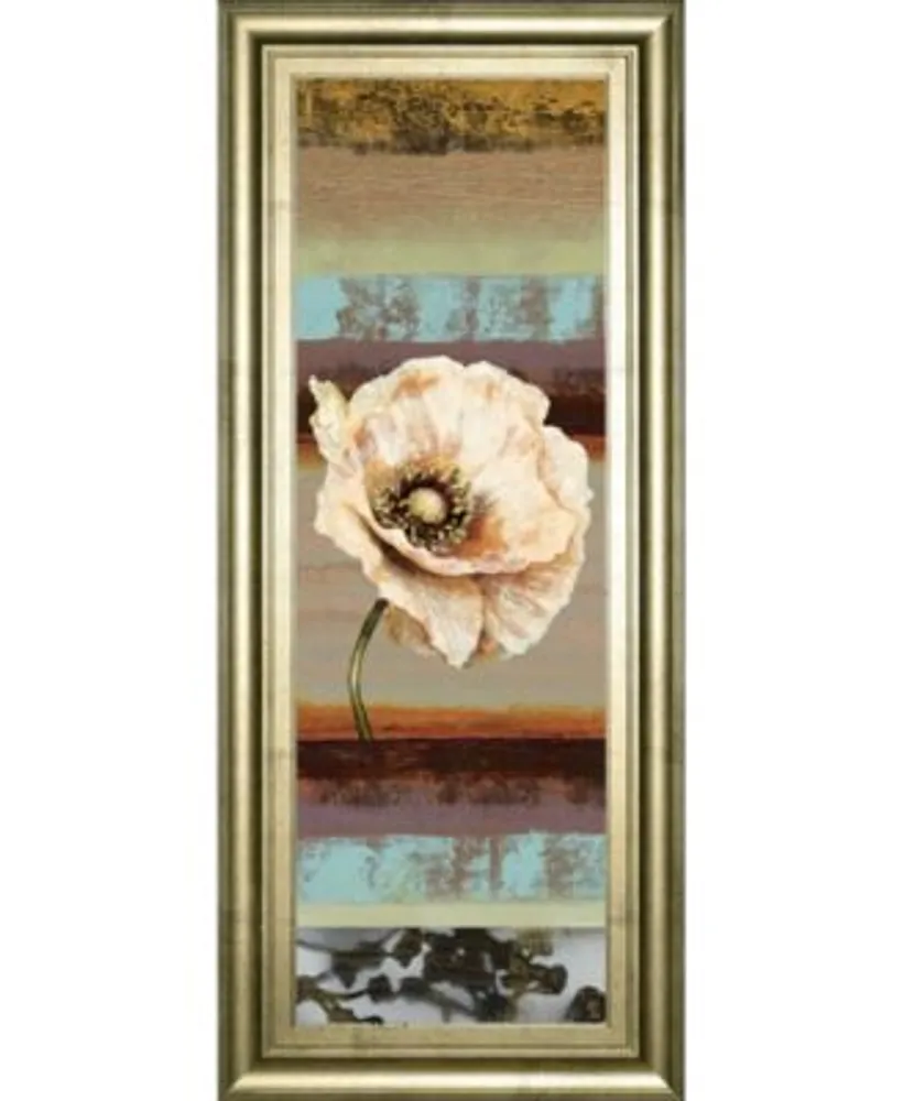 Classy Art Elemental Poppy By Selina Werbelow Framed Print Wall Art Collection