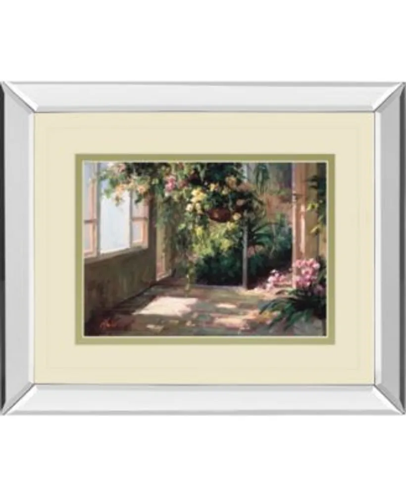 Classy Art Atriums First Light By Hali Mirror Framed Print Wall Art Collection