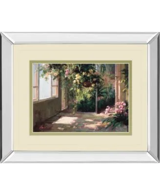 Classy Art Atriums First Light By Hali Mirror Framed Print Wall Art Collection