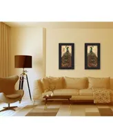 Trendy Decor 4u Peacock Collection By John Jones Printed Wall Art Ready To Hang Collection