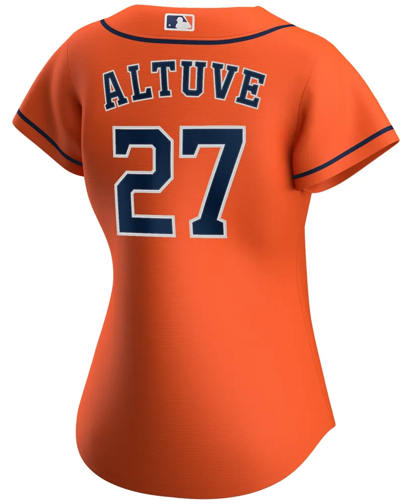 Nike Houston Astros Women's Jose Altuve Official Player Replica Jersey