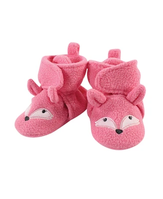 Hudson Baby Girls Cozy Fleece Booties