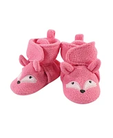 Hudson Baby Girls Cozy Fleece Booties