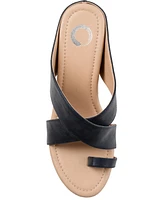 Journee Collection Women's Rayna Wedge Sandal