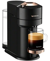 Nespresso Vertuo Next Premium Coffee and Espresso Machine by De'Longhi in Black Rose Gold