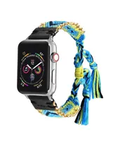 Posh Tech Men's and Women's Apple Multi Colored Friendship Cotton