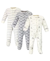 Touched by Nature Baby Girls and Boys Mr Moon Sleep Play, Pack of 3