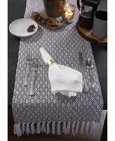 Design Imports Mini Diamond Table Runner