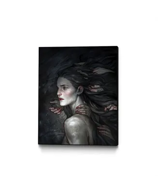 Eyes On Walls Charlie Bowater The Truth Untold Art Block Framed Canvas 18" x 24"