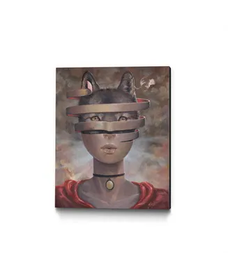 Eyes On Walls Aaron Jasinski Wolf in Lambs Clothes Museum Mounted Canvas 30" x 24"