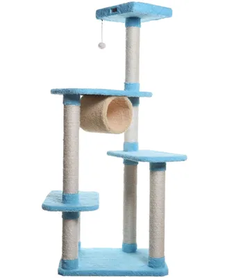 Armarkat Real Wood Cat Climber, Cat Jungle Tree With Platforms