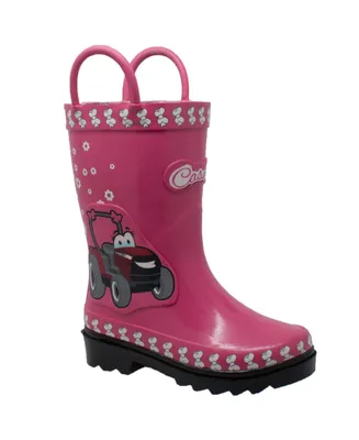 Case Ih Toddler Girls 3D Fern Farmall Rubber Boot