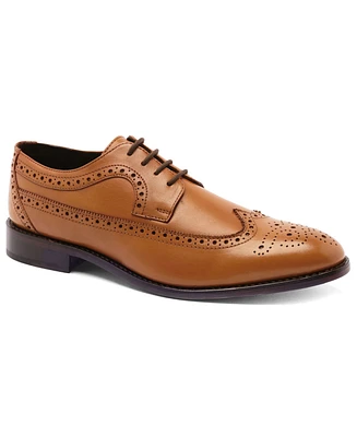 Anthony Veer Men's Regan Wingtip Leather Lace-Up Dress Shoes