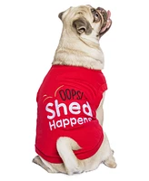 Parisian Pet Shed Happens Dog T-Shirt