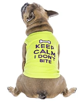 Parisian Pet Keep Calm Dog T-Shirt