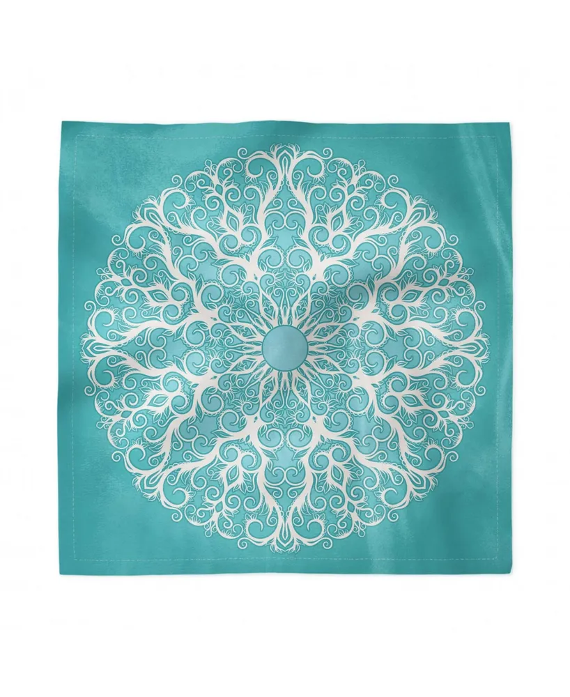 Ambesonne Oriental Theme Set of 4 Napkins, 12" x 12"