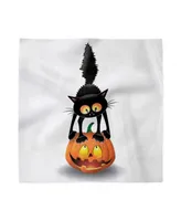 Ambesonne Halloween Set of 4 Napkins