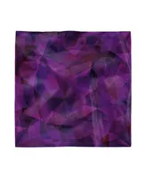 Ambesonne Fractal Form Set of 4 Napkins, 12" x 12"