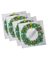 Ambesonne Letter O Set of 4 Napkins, 18" x 18"