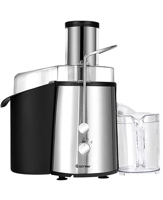 Costway Electric Juicer Wide Mouth Fruit & Vegetable Centrifugal Juice Extractor