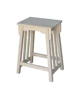 International Concepts Mission Counter Height Stool