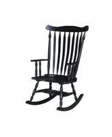 International Concepts Solid Wood Rocker