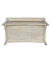 International Concepts Bombay Tall Coffee Table