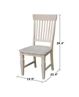 International Concepts Tall Java Chairs, Set of 2