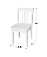 International Concepts San Remo Juvenile Chairs, Set of 2