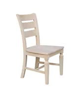 International Concepts Vista Ladderback Chairs